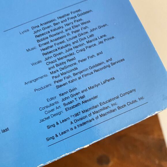 Vintage 1987 Quiet Times Sing & Learn Vinyl Record - Picture 8 of 8